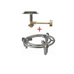 High Quality 6kg Cylinder Burner + Grill For Meko