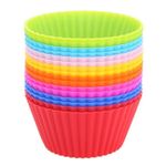Silicone Round Shape Muffin Cupcake Mold