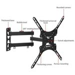 Full Motion Swivel Wall Mount TV Bracket