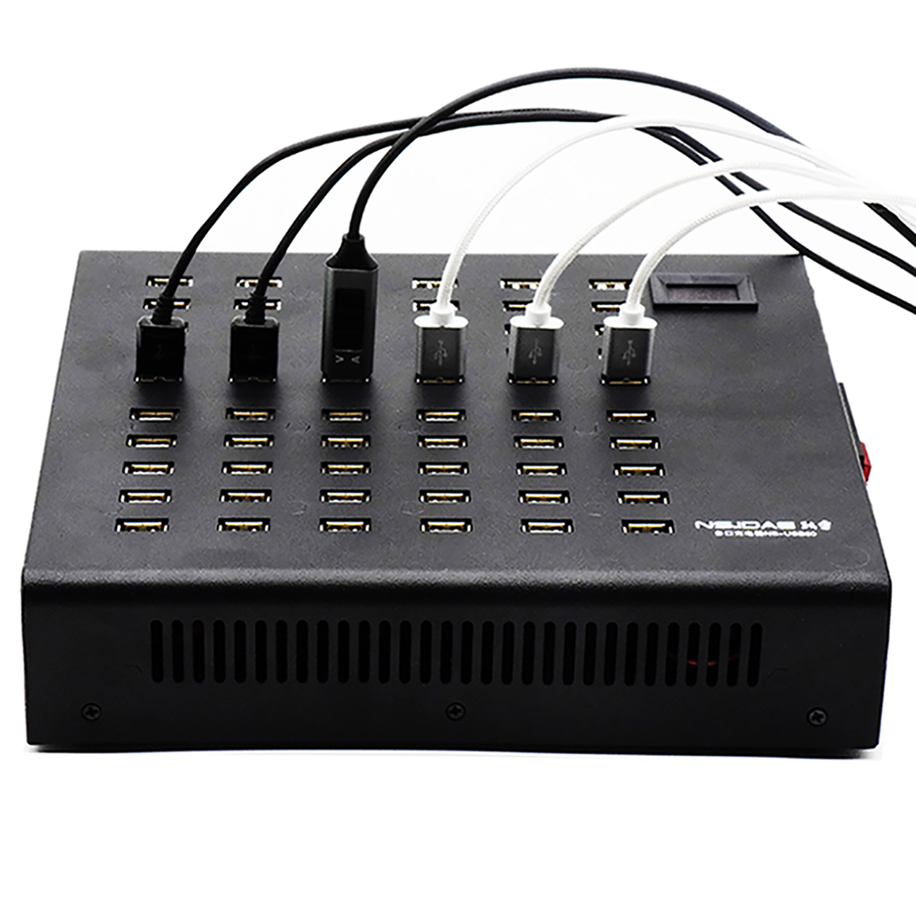 Multiple Charging Dock 600W 60 Ports Charging Station 3.0 for School Shopping Mall