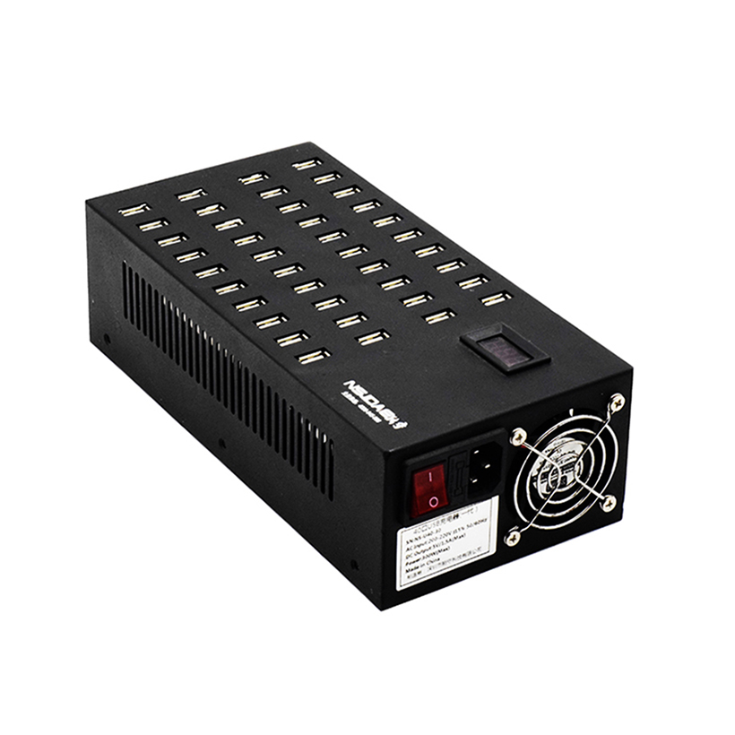 300W Industrial 40 Port USB Charging Station USB Charger for Multiple Devices