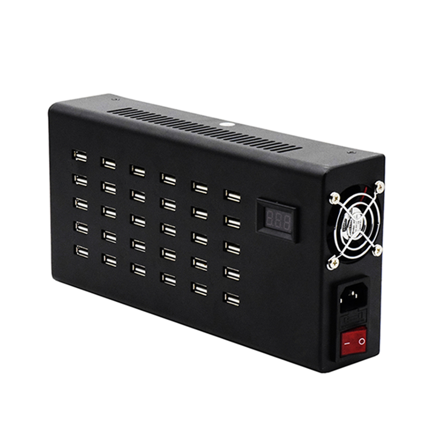 30 Ports 300W USB Charging Station Dock USB Power Station Multi Ports USB Charger For Tablets Phones