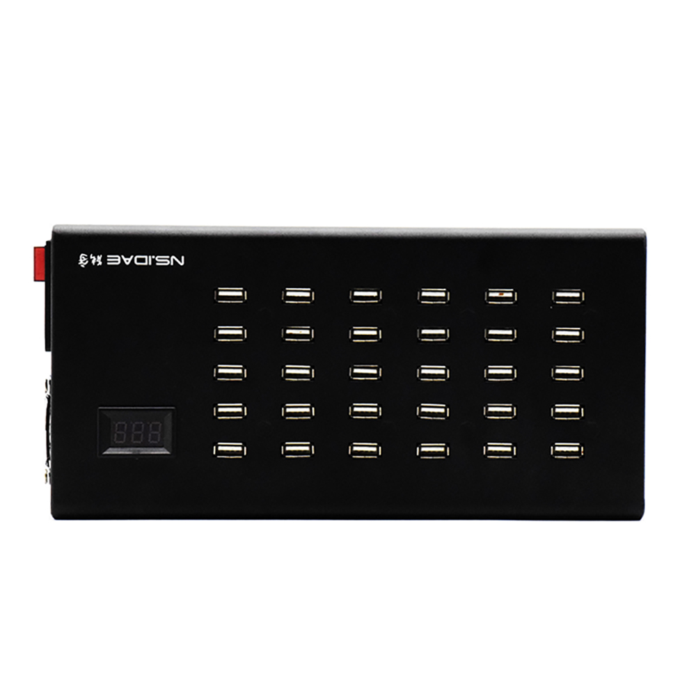 300W 2A 5V 30 Port USB Charging Station Multi Docing Station for Iphone Samsung Laptop