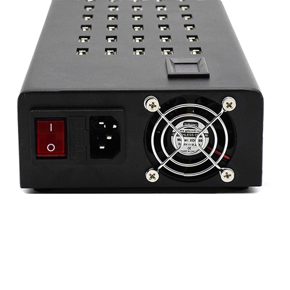 300W 2A 5V 30 Port USB Charging Station Multi Docing Station for Iphone Samsung Laptop