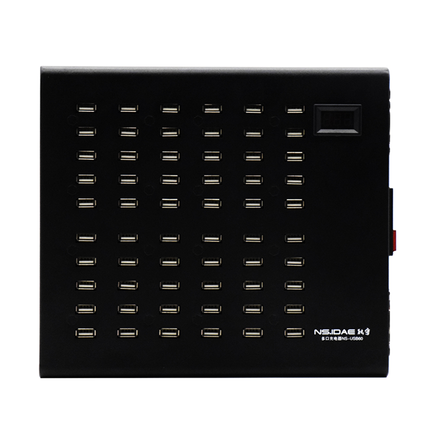 60 USB Ports Quick charge Charger Station Dock 600W for iphone ipad PC Kindle Multi USB Charger