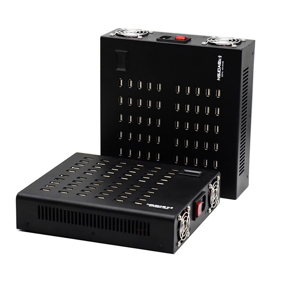60 Ports Multi Ports USB Charger Output 5V 600W 2A Fast Charging Station for Tablets Charger