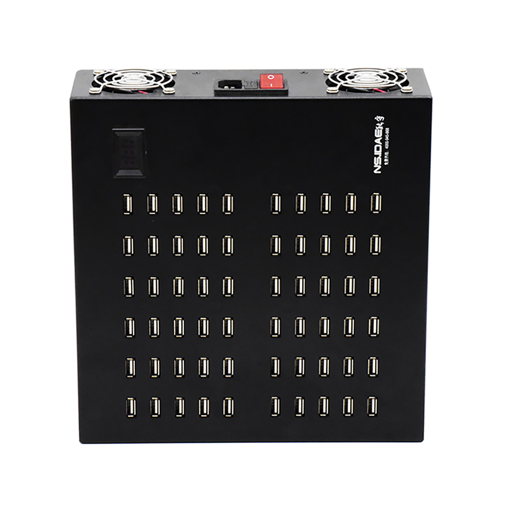 60 Ports Multi Ports USB Charger Output 5V 600W 2A Fast Charging Station for Tablets Charger