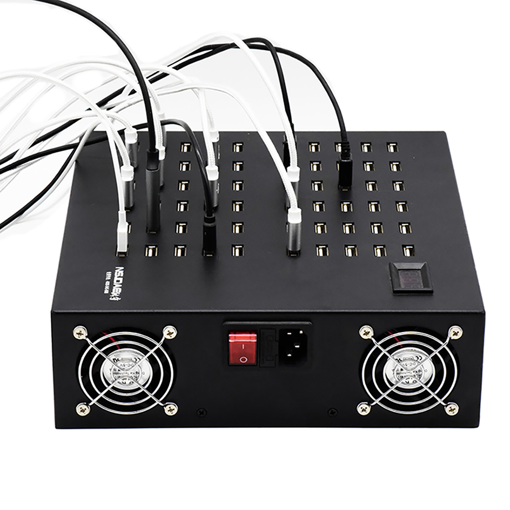 USB Charger 60 Ports 600W USB Charging Station USB Charging Port Intelligent Safety Protection