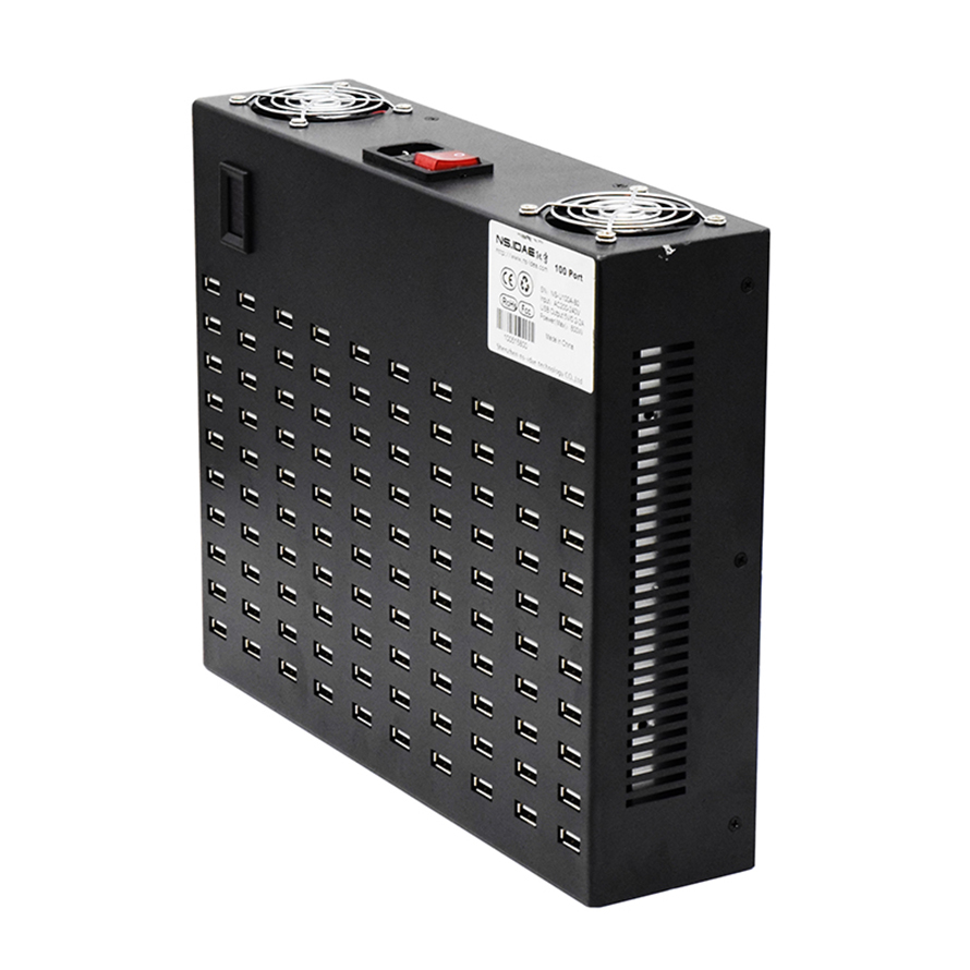 Universal Mobile Phone 100 Port Quick Charge USB Charger 800W Multi USB Charging Station Dock
