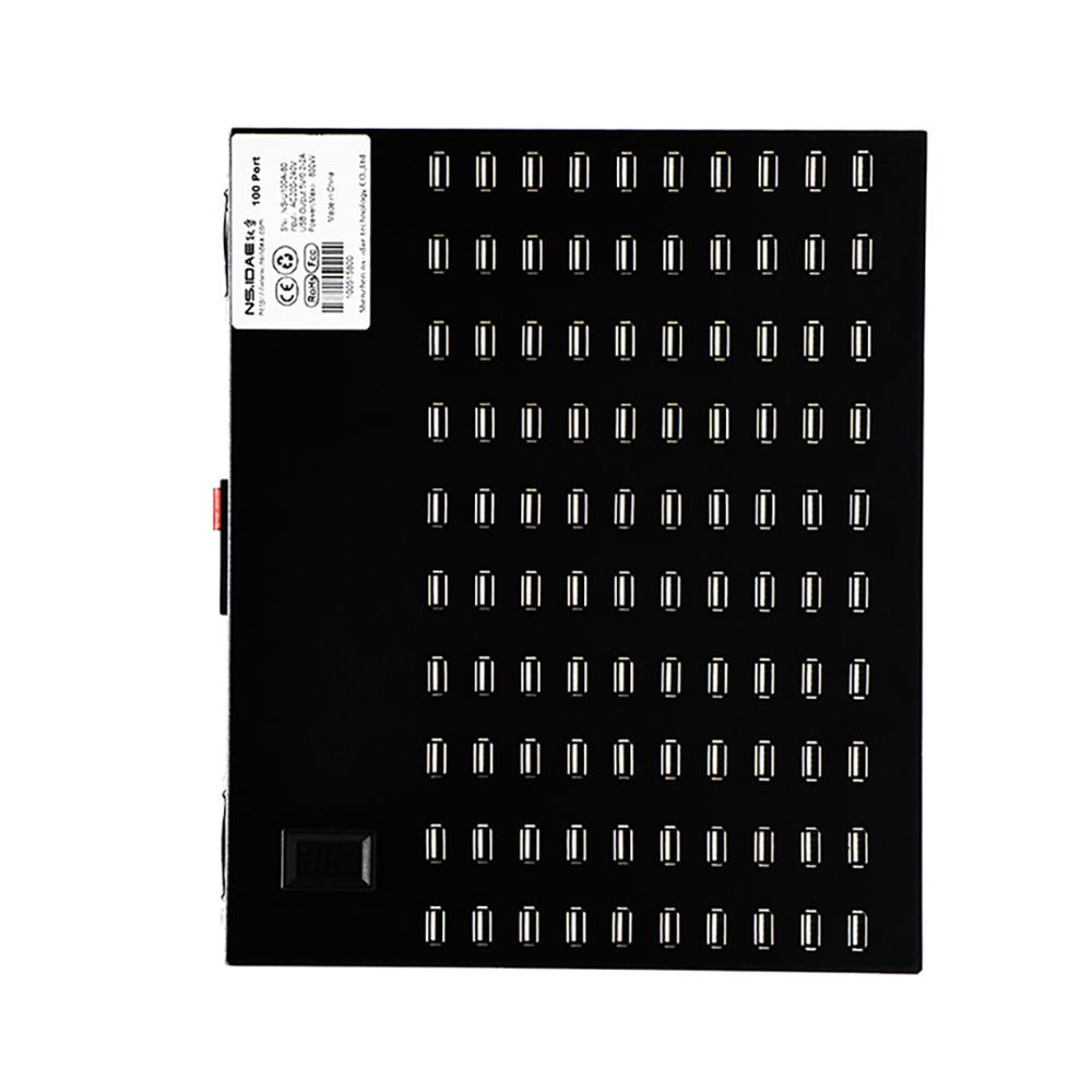 Universal Mobile Phone 100 Port Quick Charge USB Charger 800W Multi USB Charging Station Dock
