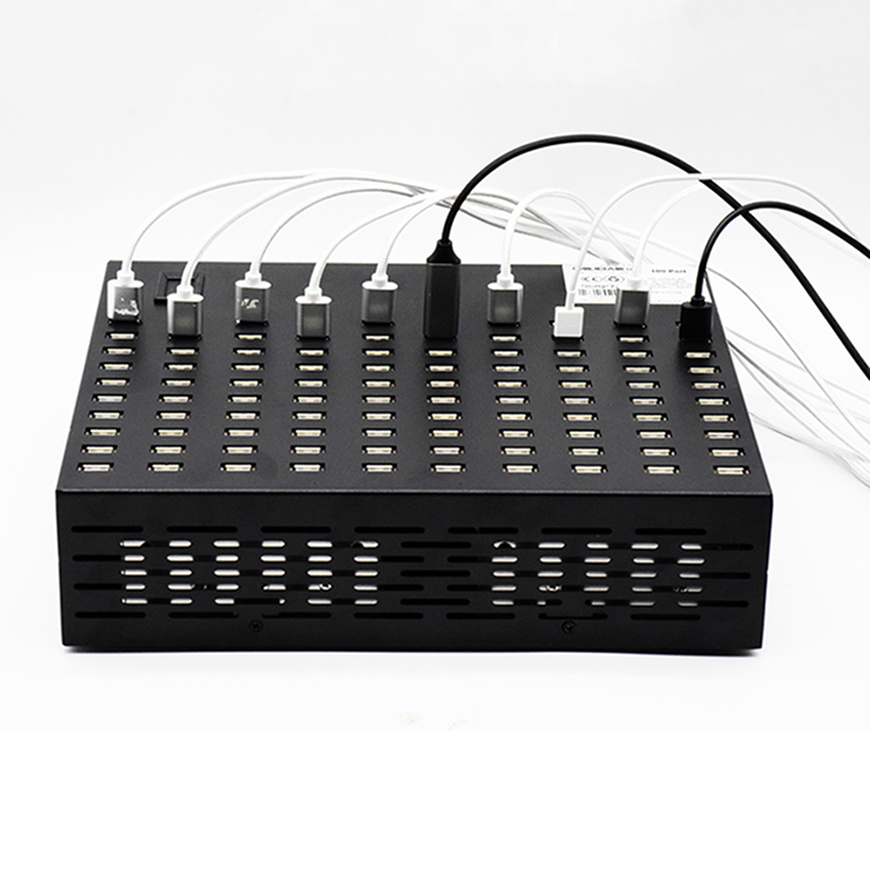 Universal Mobile Phone 100 Port Quick Charge USB Charger 800W Multi USB Charging Station Dock