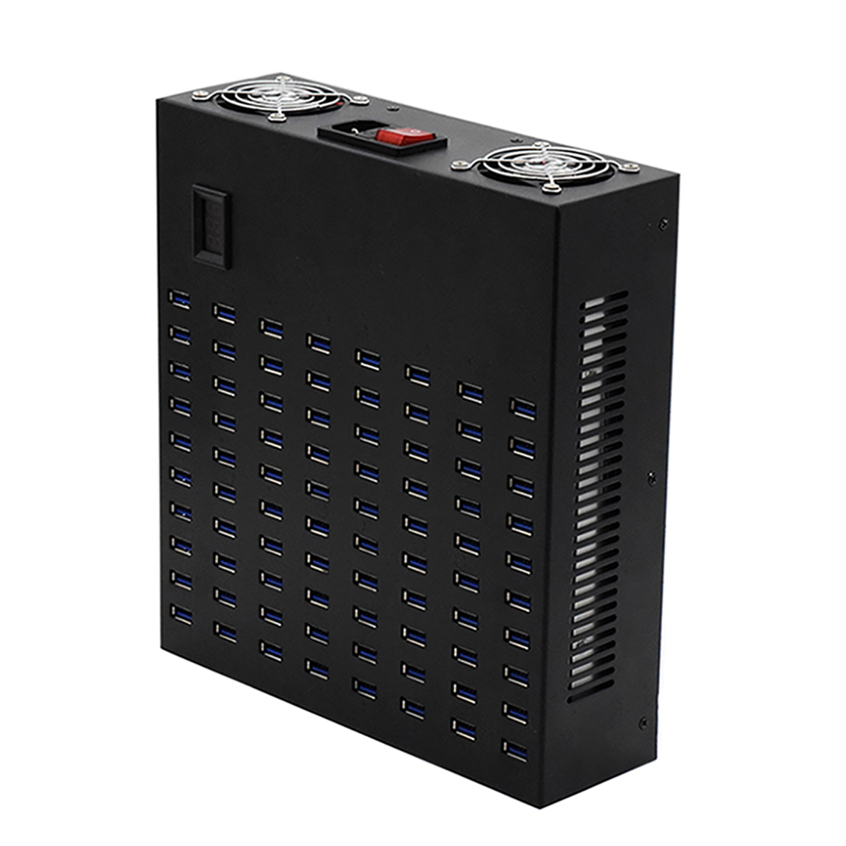 80 Ports 600W Charging Station for Multiple Devices for Smart phone Laptop Kindle USB Devices