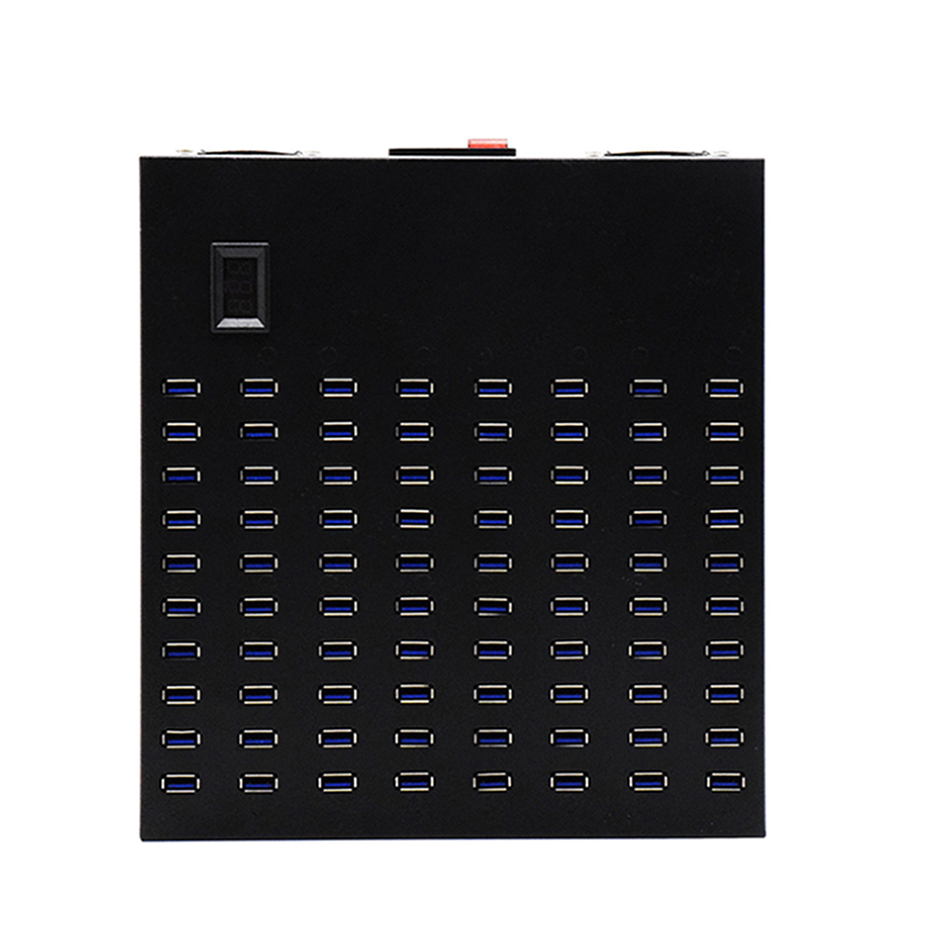 Multiple USB Port 80 Docks Wall USB Charging Station 600W for Multiple Device Charging 5V UB Charger