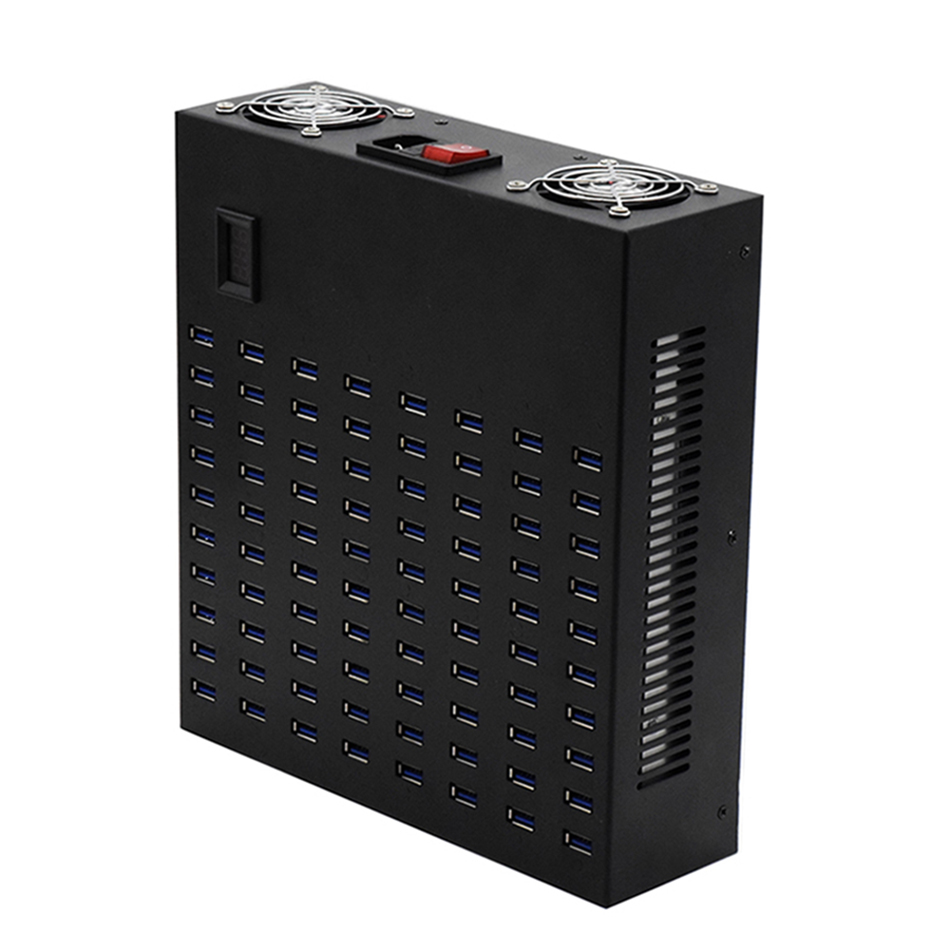 Multiple USB Port 80 Docks Wall USB Charging Station 600W for Multiple Device Charging 5V UB Charger
