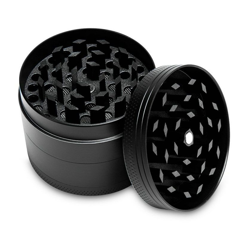 4 Layers Tobacco Grinder Herb Grinder 50x40mm Smoke Grinder Metal Spice Mill Grinder Kitchen Crusher