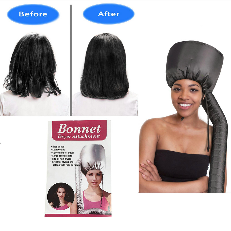 Soft Bonnet Hood Hair dryer Attachment  Hair Dryer Hair Styling and Hair Drying with Extended Hose