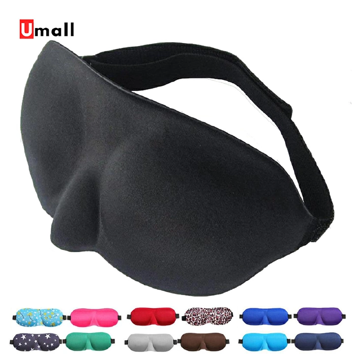 3D Sleeping Eye Mask Eyeshade Cover Soft Portable Blindfold Travel Eyepatch Rest Night Sleep Masks