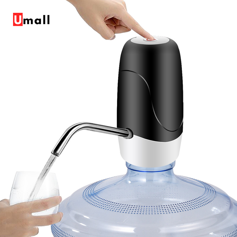 Electric Water Bottle Pump Drinking Dispenser USB Rechargeable Water Dispensers Kitchen Appliances