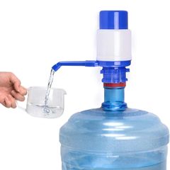 Handpress Water Dispensers Drinking Water pump for Bottle Hand Press Removable tube Manual Household as picture