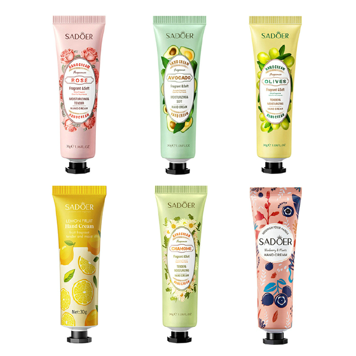 2 Pack Hand Cream for Dry Skin Cracked Hands Natural Plant Fragrance Hand Lotion Moisturizing Hand Care Cream Gift for Men And Women