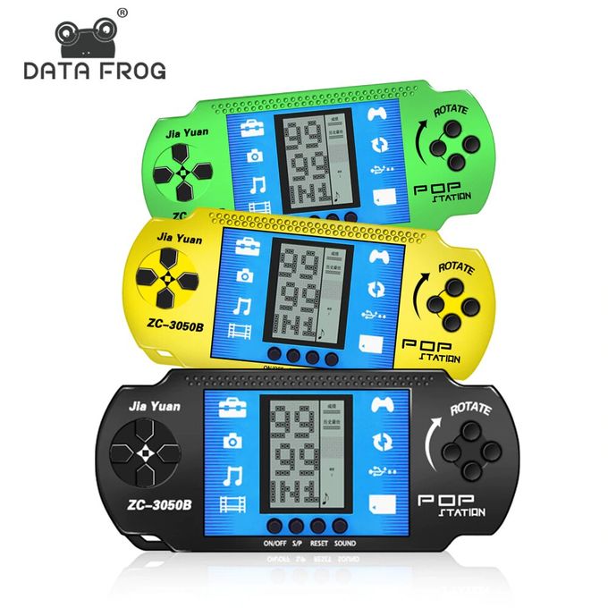 Pop Station Video Player Game Retro Classic Childhood Tetris Handheld Console