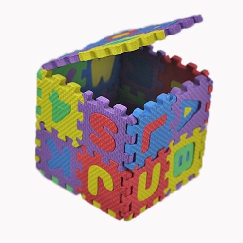 36pcs Small Size Puzzle Baby Educational Toy Alphabet Letter Numeral Foam Mat US