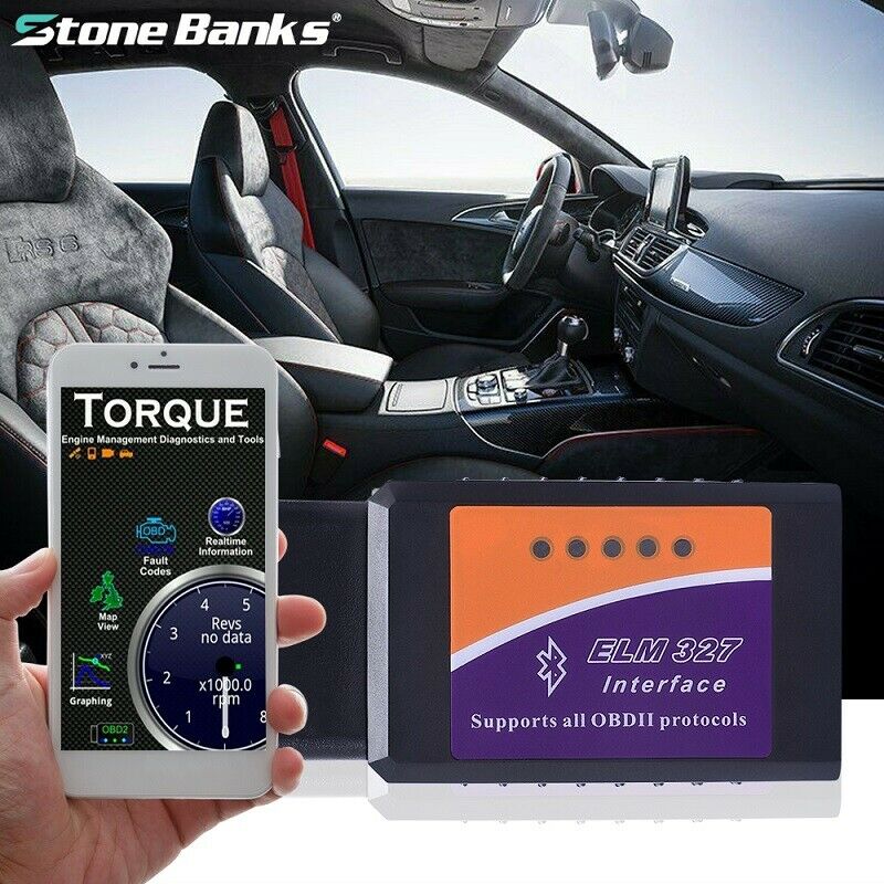 ELM327 V2.1 Bluetooth Interface OBDII OBD2 USB Diagnostic Auto Car Scanner Scan