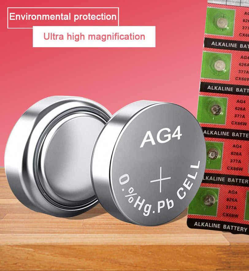 2x AG4 LR626 377 CX66W Alkaline Cell Watch Battery