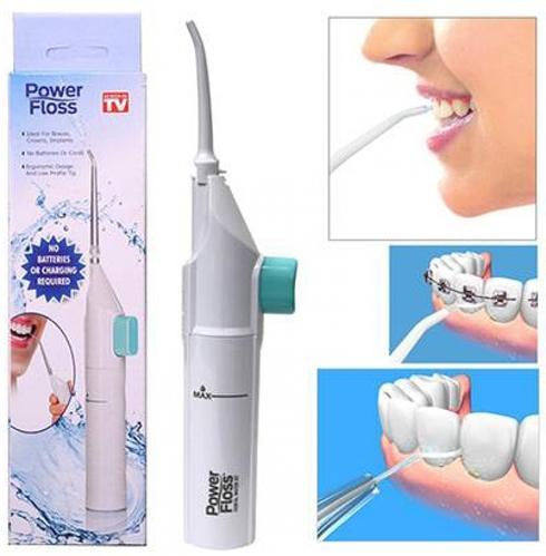 Power Floss Dental Water Jet - Ideal For Braces, Crowns &amp; Implants