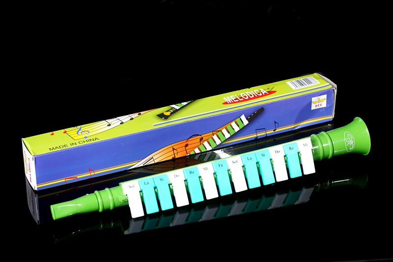 13 Key Children Melodica Blow Pipe Music Instruments Toy Horn Clarinet Orff Piano Mouth Organ