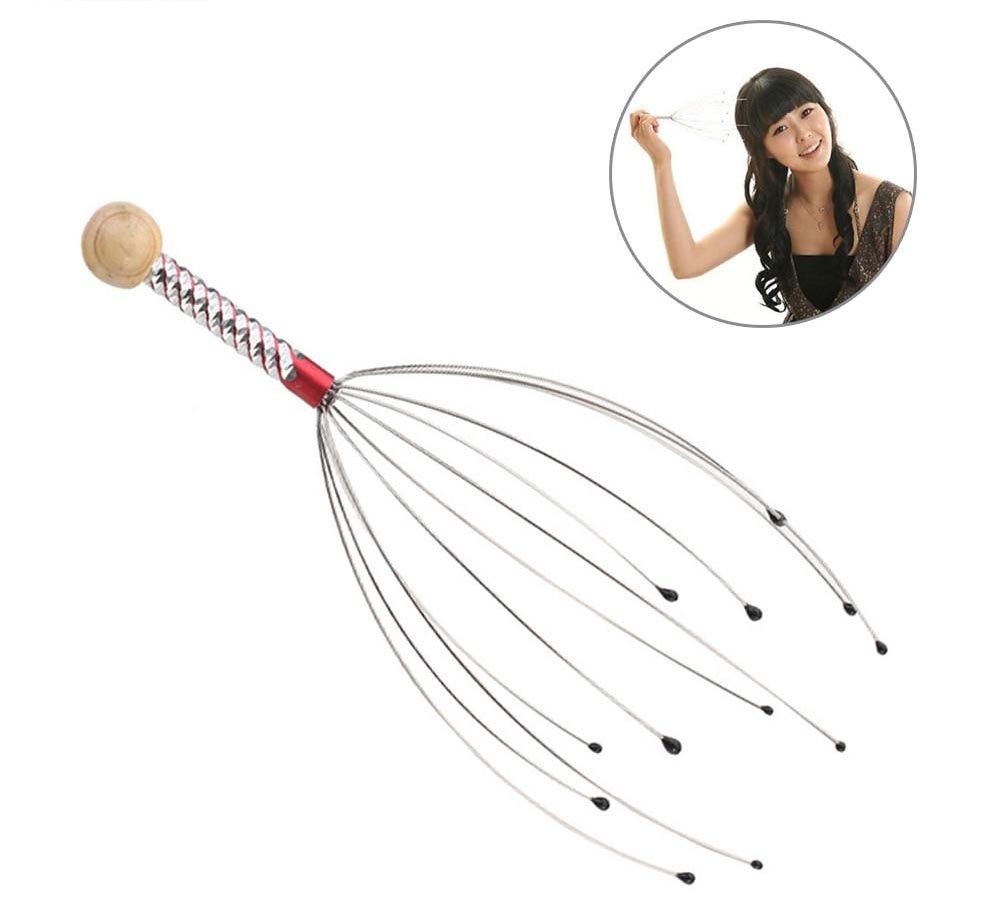 Head Massager - Relaxing Therapeutic Scalp Massage - Head Scratcher - Portable Stress Relief