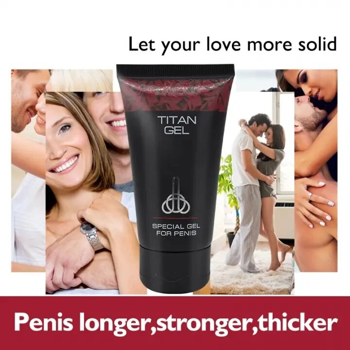 Titan Gel Penis Enlargement Oil, Enhancer Growth and Thicken the Dick Cock