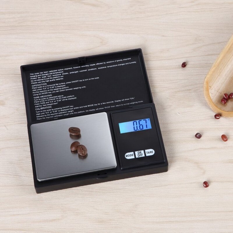 High Precision Digital Kitchen Scale Jewelry Gold Balance Weight Gram LCD Pocket Electronic Weighing
