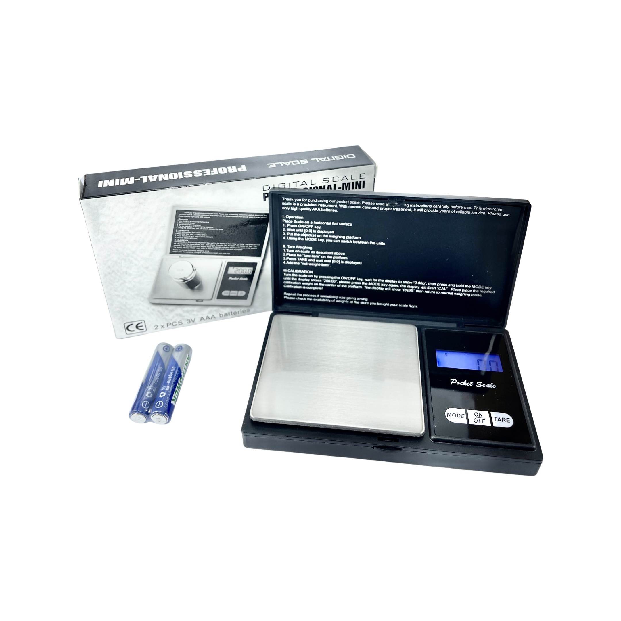 High Precision Digital Kitchen Scale Jewelry Gold Balance Weight Gram LCD Pocket Electronic Weighing