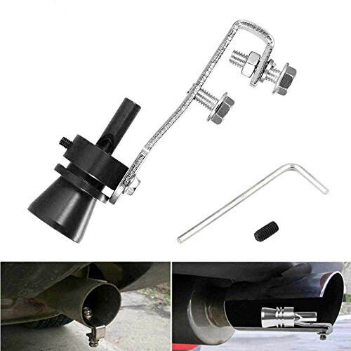 Turbo Sound Whistle Exhaust Pipe Aluminum BOV Blow-off Valve Simulator Tail