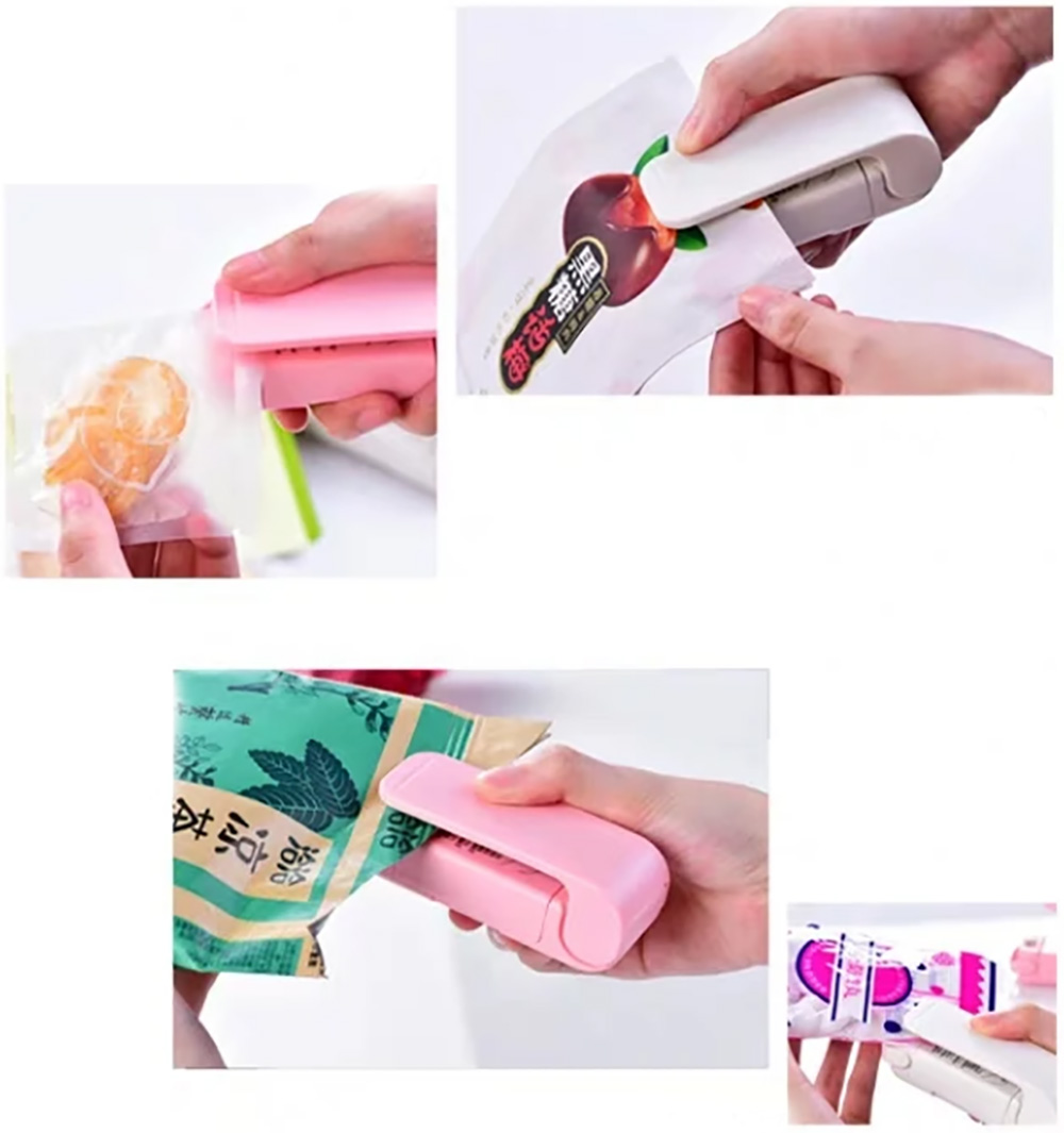 Mini Heat Sealer Machine Plastic Bag Sealer for Food Saver Storage Snack Kitchen Dining appliances