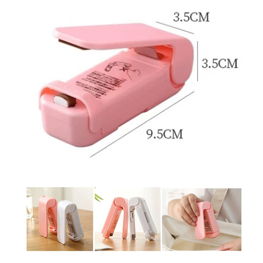 Mini Heat Sealer Machine Plastic Bag Sealer for Food Saver Storage Snack Kitchen Dining appliances