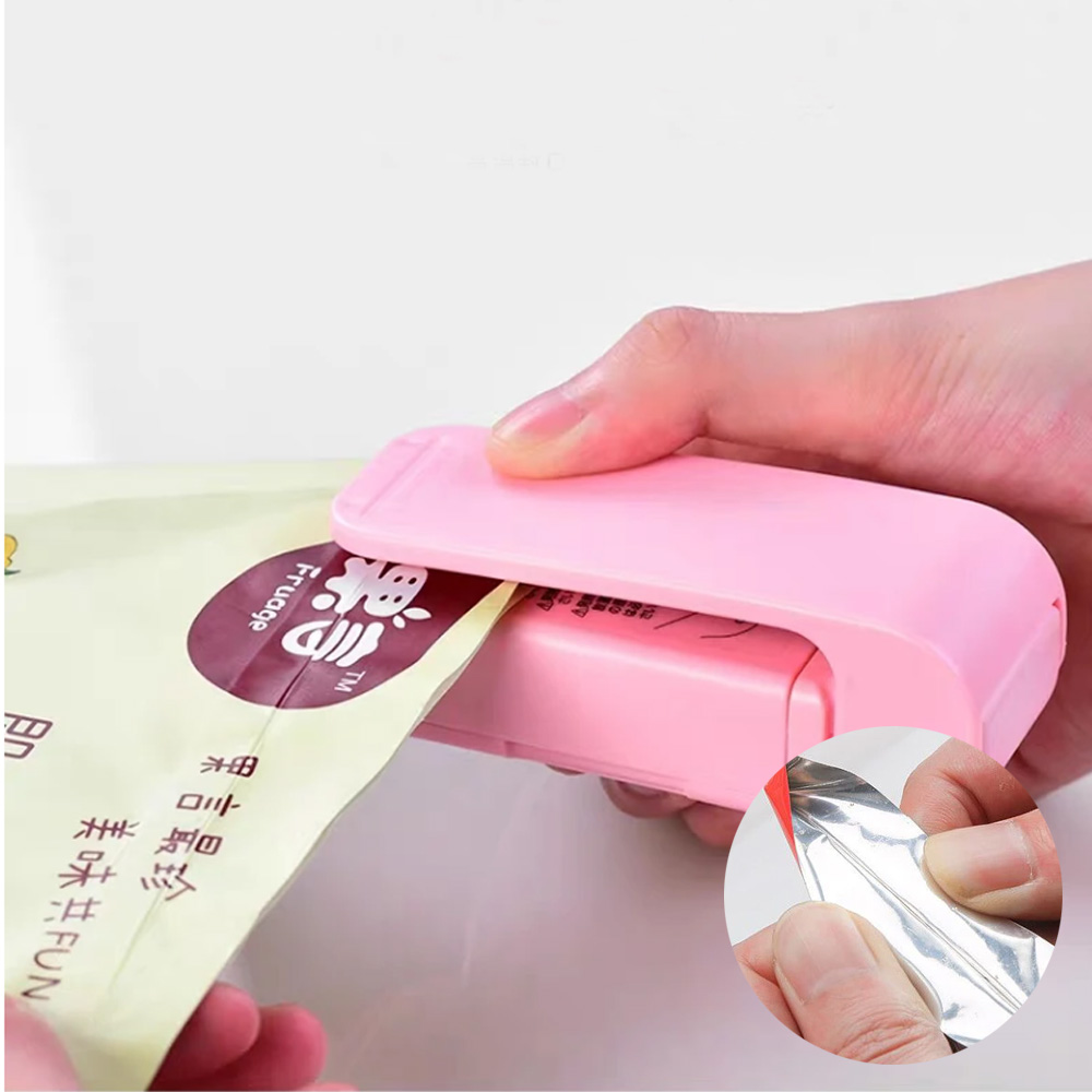 Mini Heat Sealer Machine Plastic Bag Sealer for Food Saver Storage Snack Kitchen Dining appliances