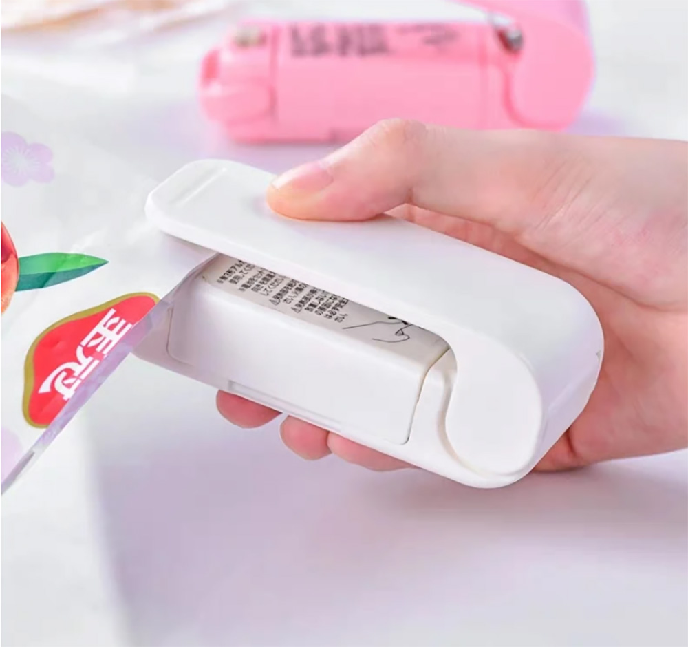Mini Heat Sealer Machine Plastic Bag Sealer for Food Saver Storage Snack Kitchen Dining appliances