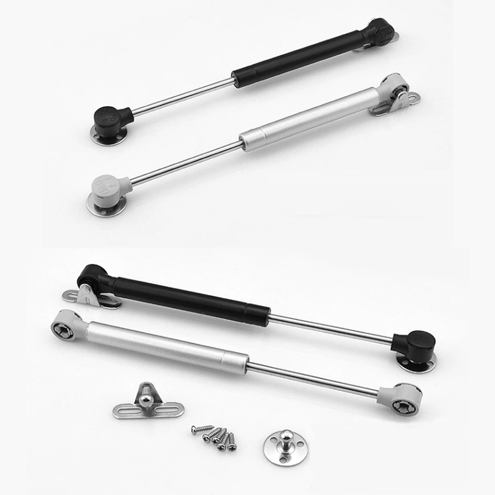 Hydraulic rod pneumatic rod Gas Struts for Cabinets 100N 22lb Soft Open Gas Spring Lid Stay Cabinet Door Lift Support