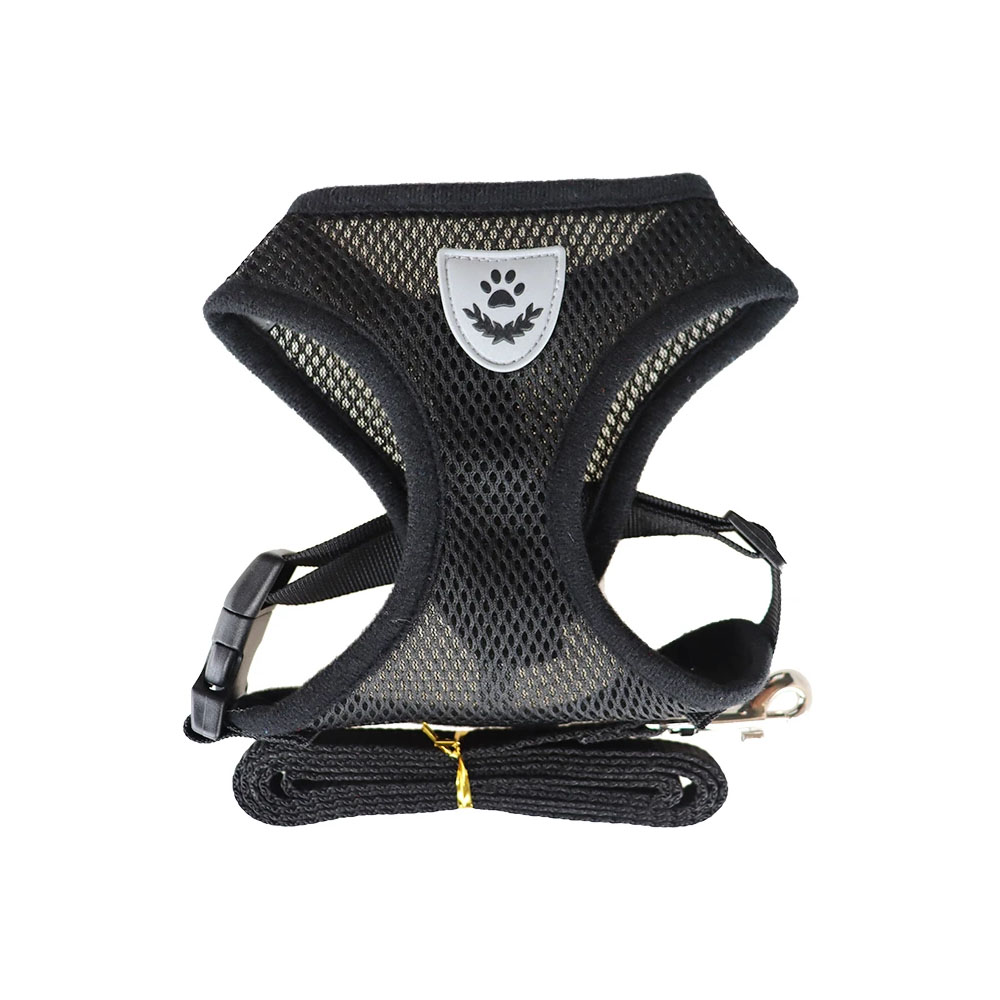 Dog Harness with Leash Set Adjustable Padded Dog Harness Set Super Durable Dog Vest Harness