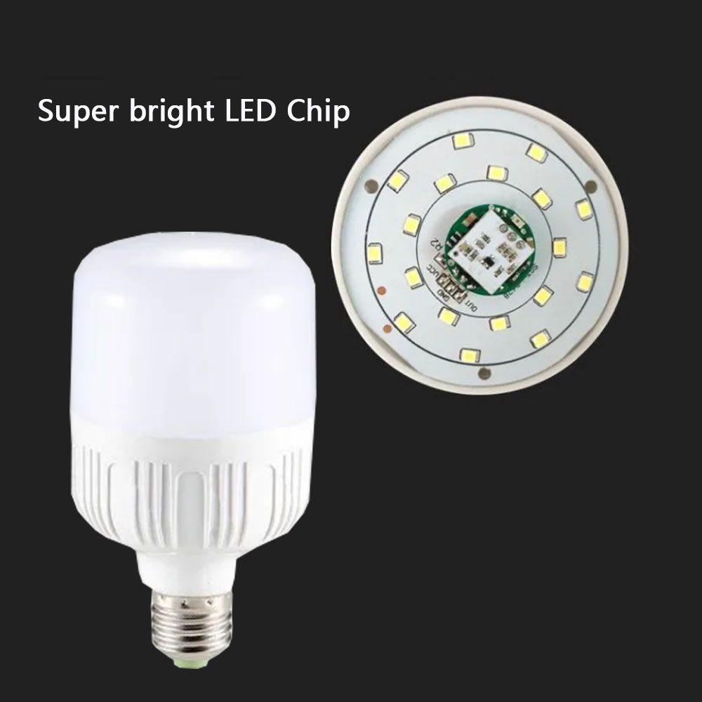 Motion Sensor Light E27 Bulbs 20W Motion Activated Dusk to Dawn Security Light Bulb for Hallway