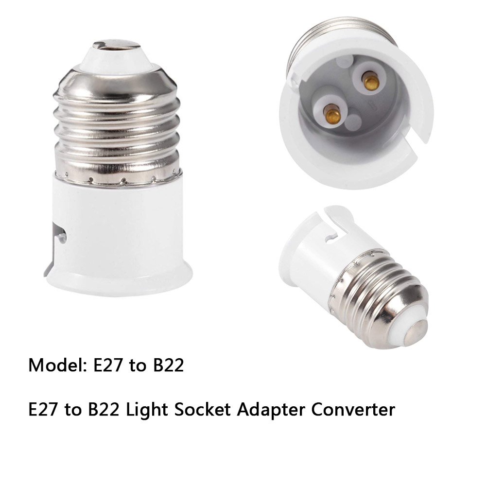 Lamp Holder Household B22 E27 E14 Light Bulb Socket Adapter Converter Base Conversion Socket 1 pcs