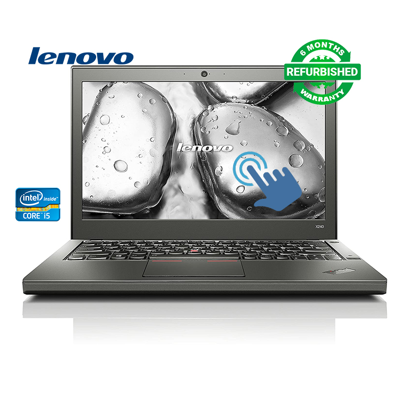 {Limited New Year Hot Offers} Lenovo ThinkPad X240 laptop Core i5 4GB RAM+500GB HDD Storage 12.5''inch HD Screen Display Touch Screen Fingerprint recognition Refurbished Laptop Computer  Notebook