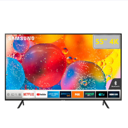 Samsung 55 Inch Flat Smart 4K UHD TV -55RU7100 - Series 7
