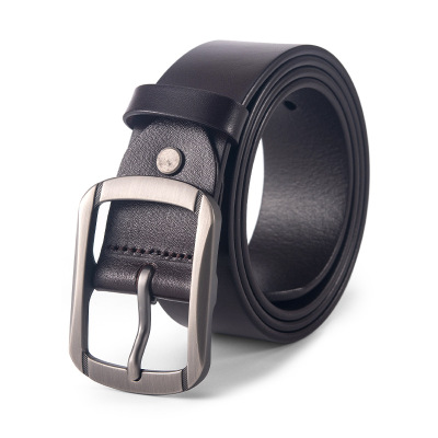 2021 High quality Cow PU leather strap male belts men classice buckle Fashion Style Casual Men Belt Male