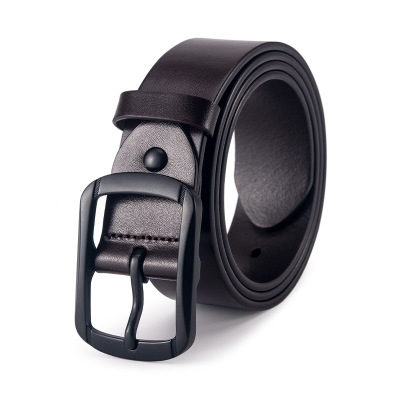 2021 High quality Cow PU leather strap male belts men classice buckle Fashion Style Casual Men Belt Male