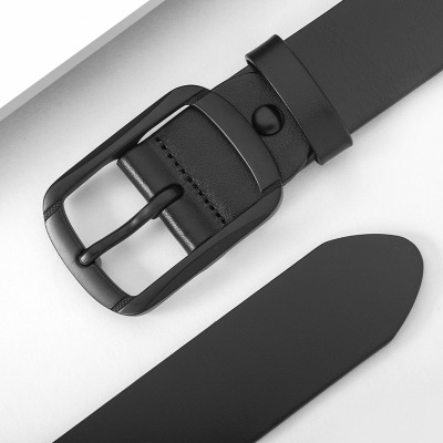 2021 High quality Cow PU leather strap male belts men classice buckle Fashion Style Casual Men Belt Male