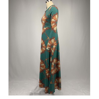 2021 High quality Slim Summer Dress Women Robe Africaine Bazin Fashion Ethnic Print Evening Dress Ankara Ladies Dress