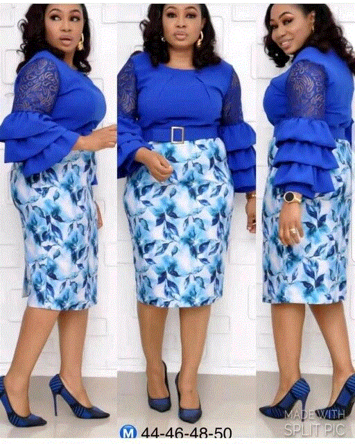 2021 High quality African Dress Women Clothes Print Dashiki Ladies Clothing Ankara Plus Size Africa Woman Shirt Dress